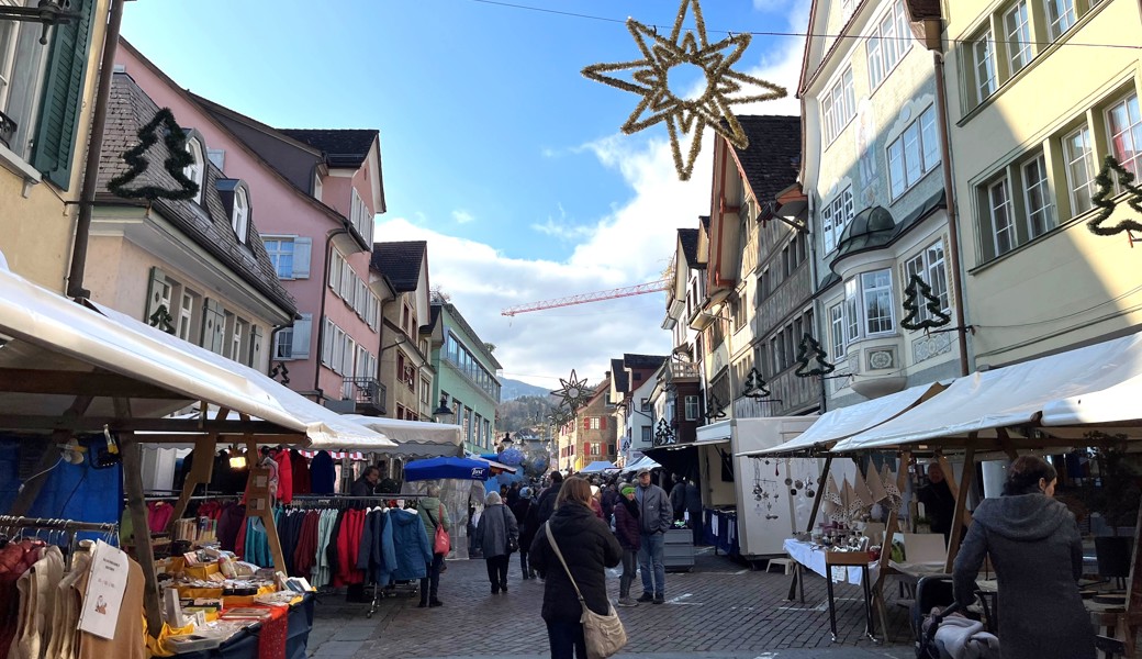 Die Stadt Altstätten wirft sich zum 600. Klausmarkt ins Festgewand