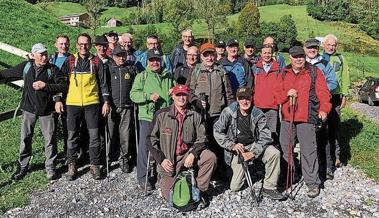 Männerriege auf  Bergtour