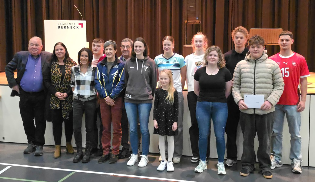 Beeindruckende Leistungen in Sport und darüber hinaus in der Gemeinde Berneck