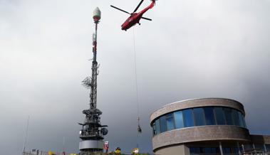 Auf dem Hohen Kasten wird gebaut statt gewartet