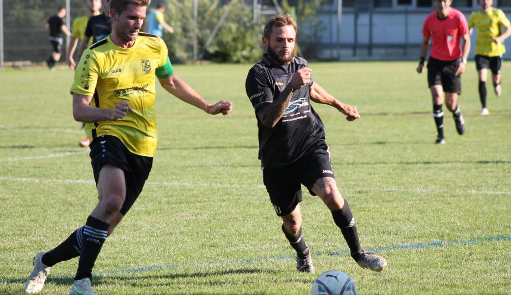 Zwei Aktivposten unter sich: Heidens Lukas Köberl (links) und der Altstätter Maik Jacquier.