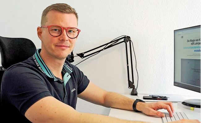 «KI Schulgenie»: Wie René Mayer Lehrkräfte mit KI-Tools unterstützt