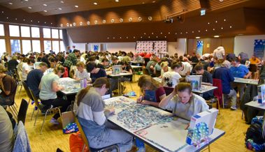 Speed-Puzzeln: Im «Metropol» waren hohe Konzentration und Strategie gefragt