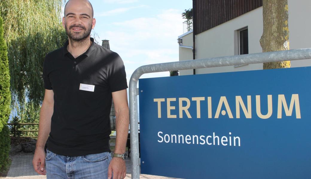 Der neue Geschäftsführer des Wohn- und Pflegezentrums Tertianum Sonnenschein in Reute, Christian Beck. 