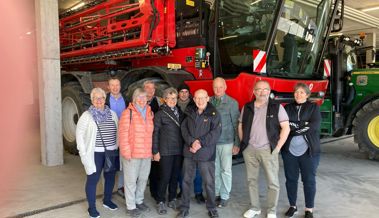 Milchhändler auf Betriebsbesuch in Oberriet