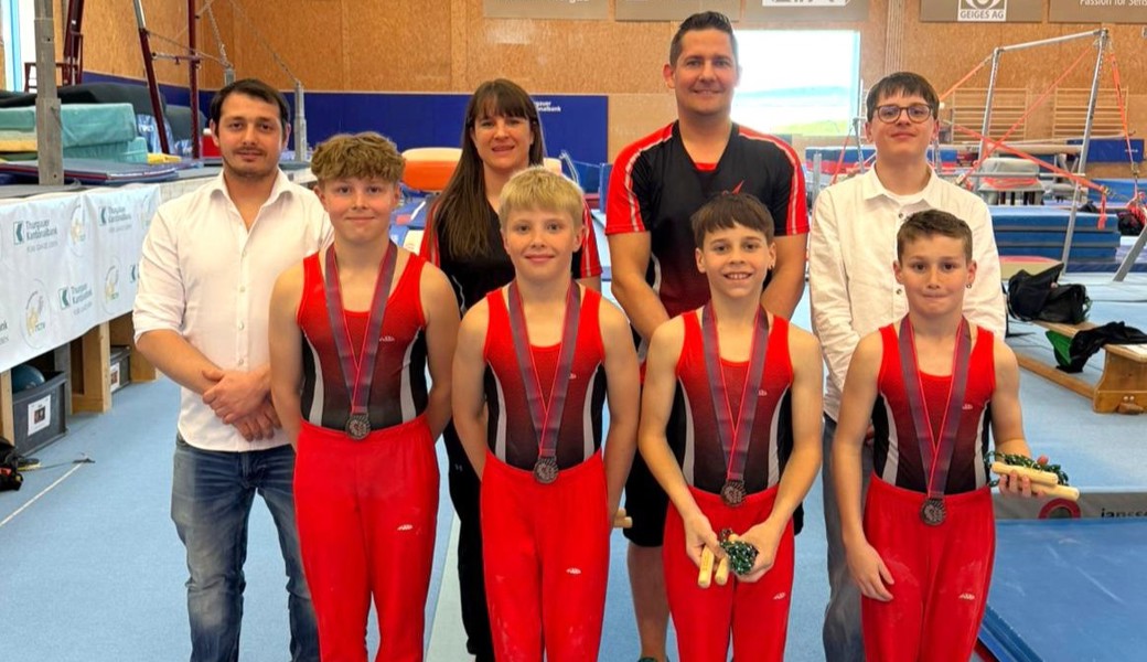 Die Rheintaler Turner zeigten sich am Thurgauer Kunstturn Cup