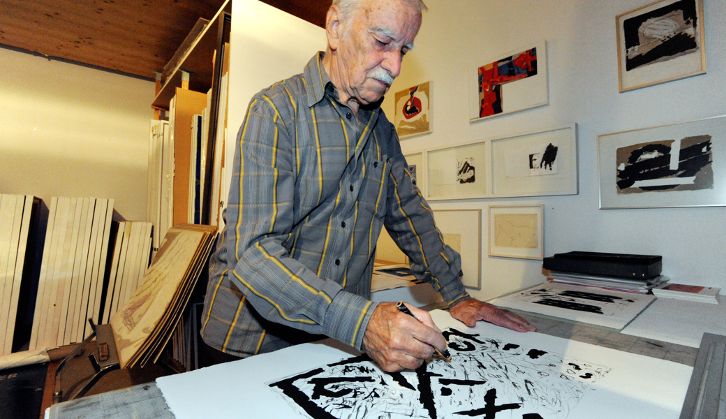 Erinnerungen an den Rheintaler Künstler Josef Ebnöther: «Er war durch und durch authentisch»