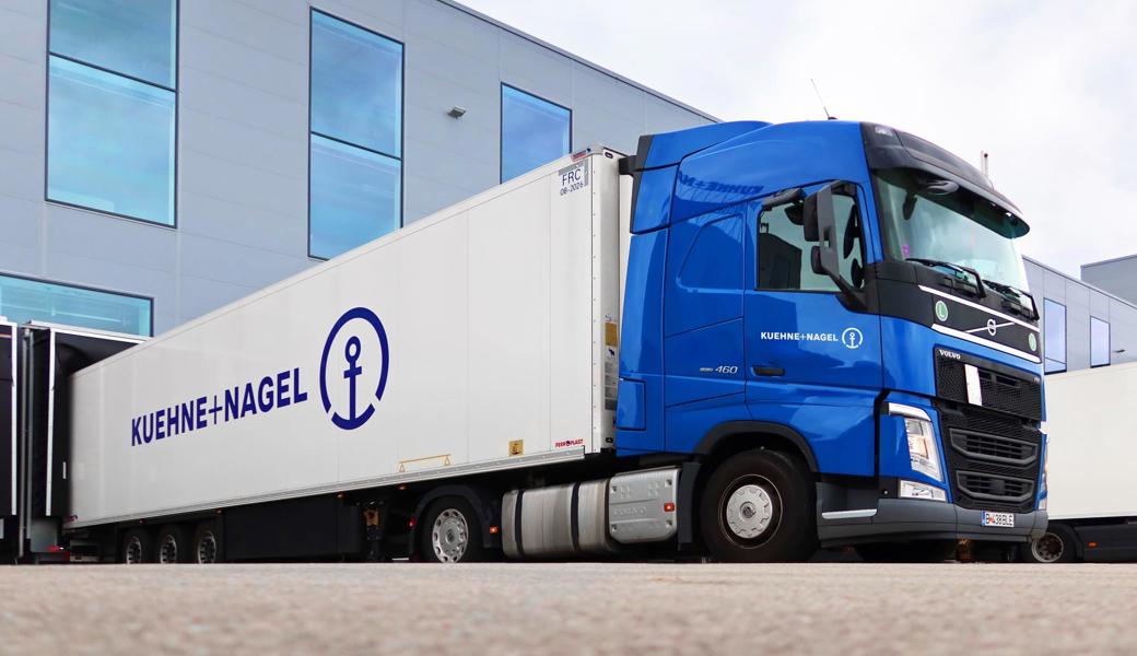 Logistikdienstleister Kühne + Nagel präsentierte ein Rekordergebnis.