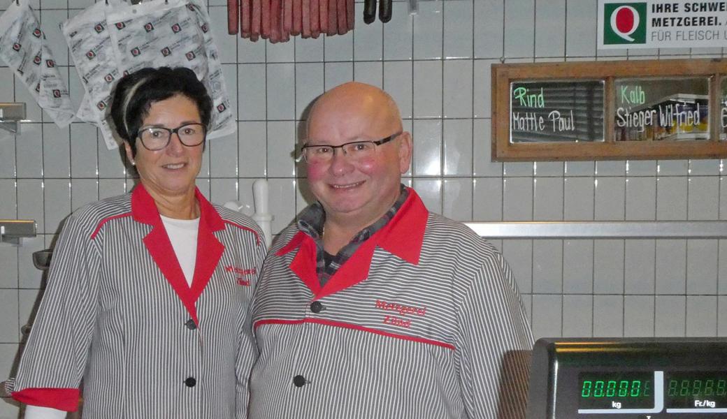 Anita und Lukas Zünd freuen sich auf den neuen Lebensabschnitt. Ab Montag, 1. April, bleibt der Laden an der Staatsstrasse 162 geschlossen. 