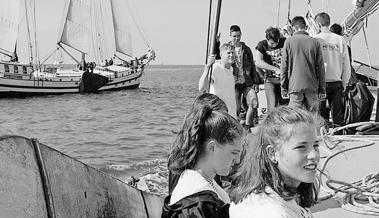 Guter Wind und gute Stimmung beim Segeltörn in Holland