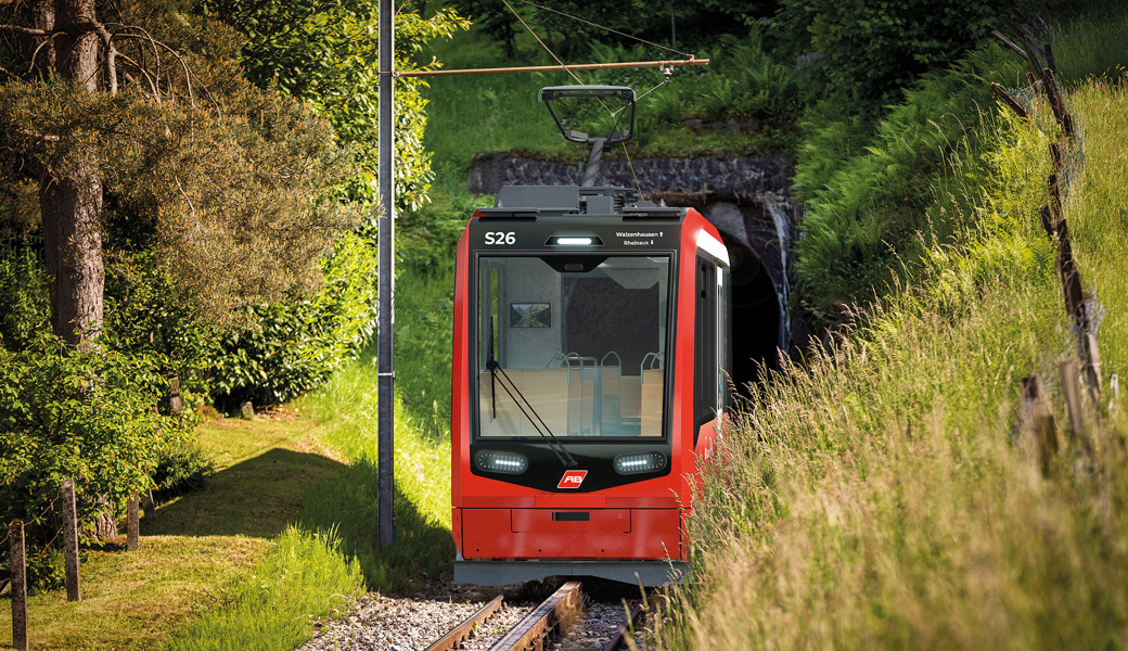 Vollautomatisierte Zahnradbahn: Appenzeller Bahnen reichen Baugesuch für Linie Rheineck–Walzenhausen ein