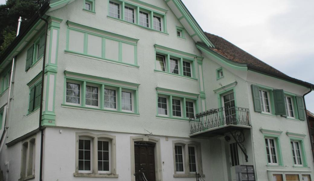 Das renovierte Haus am Walzenhauser Kirchplatz zeichnet sich durch eine höchst wechselvolle Geschichte aus   