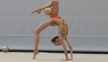 Gymnastinnen mit hohen Zielen