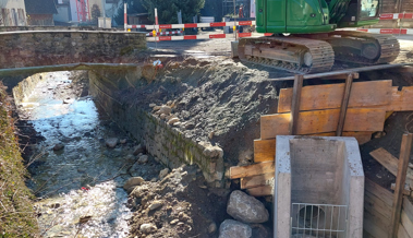 Bauarbeiten am Brendenbach um mehrere Monate verzögert