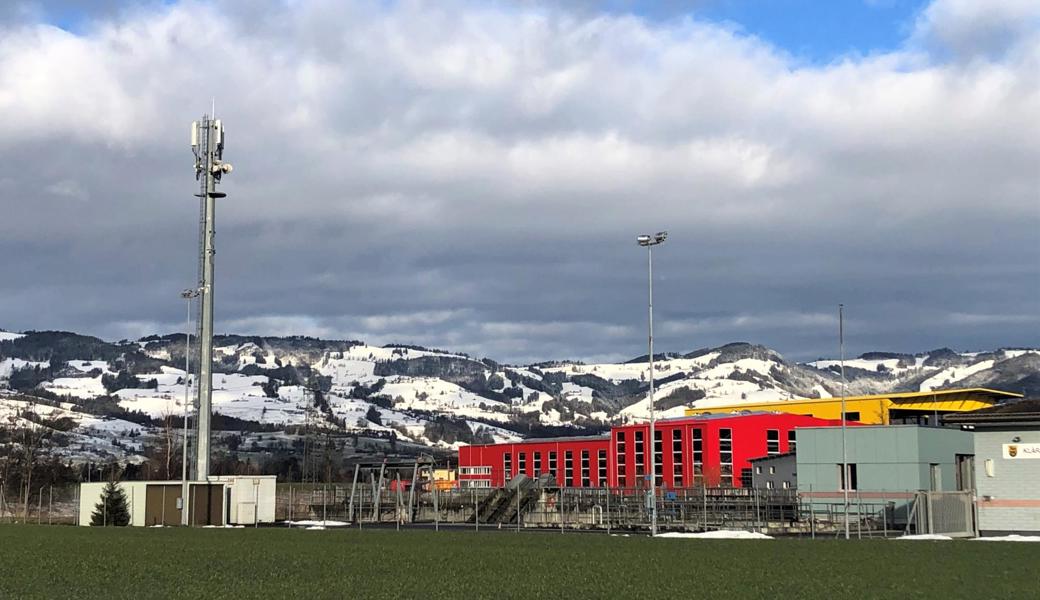 Salt beabsichtigt, die bestehende Antenne neben der Kläranlage in Oberriet auszutauschen und damit die Sendeleistung zu erhöhen. 