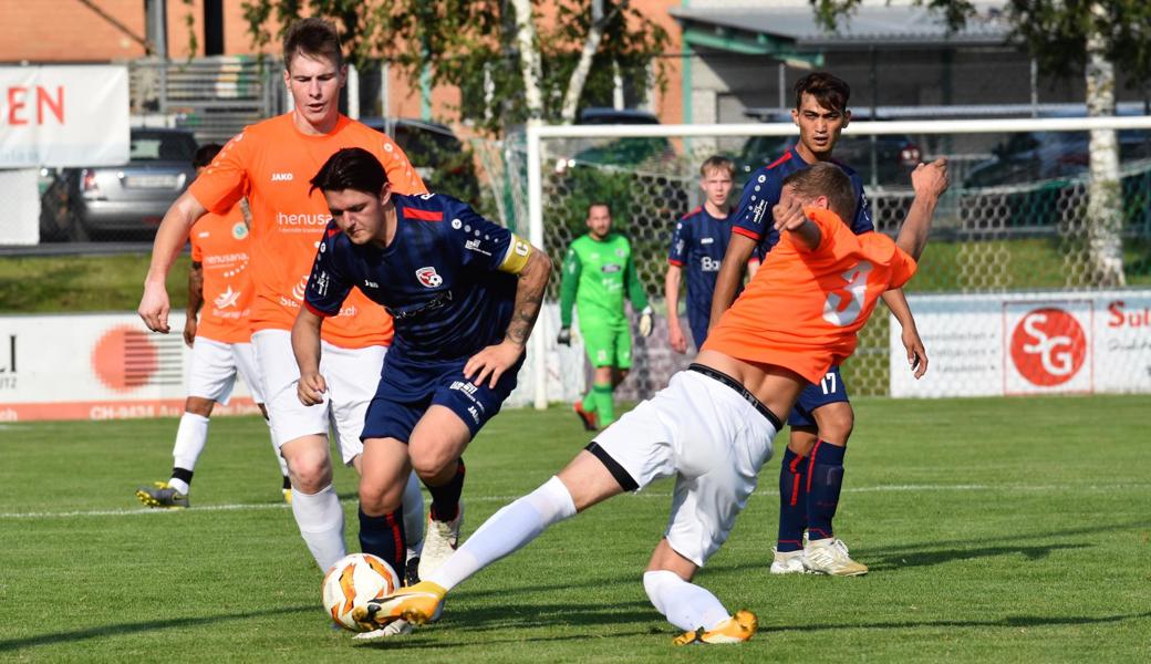 Der letztjährige Finalist  Rheineck schloss die Vorrunde mit 0 Punkten ab - und erlitt gegen Diepoldsau eine 0:5-Schlappe.