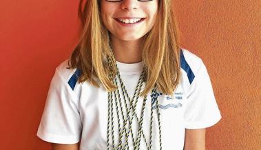 Erneuter Goldregen für die elfjährige Janine Schelling