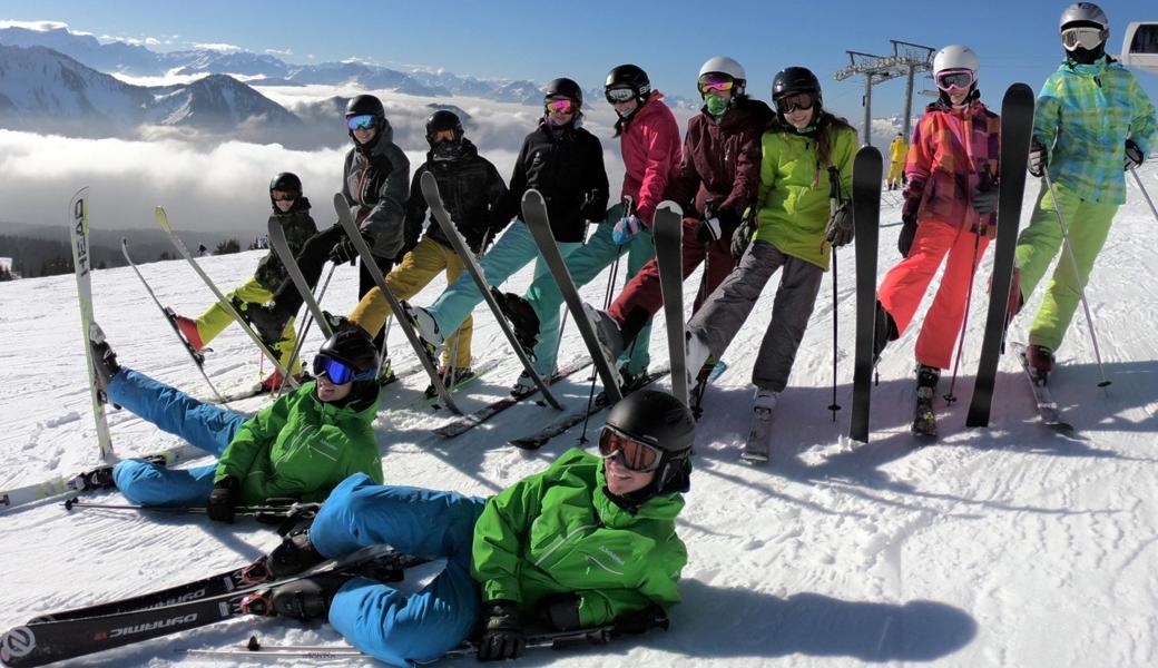 Der Ski- und Snowboardkurs des SSC St. Margrethen steht allen ab der zweiten Klasse offen.