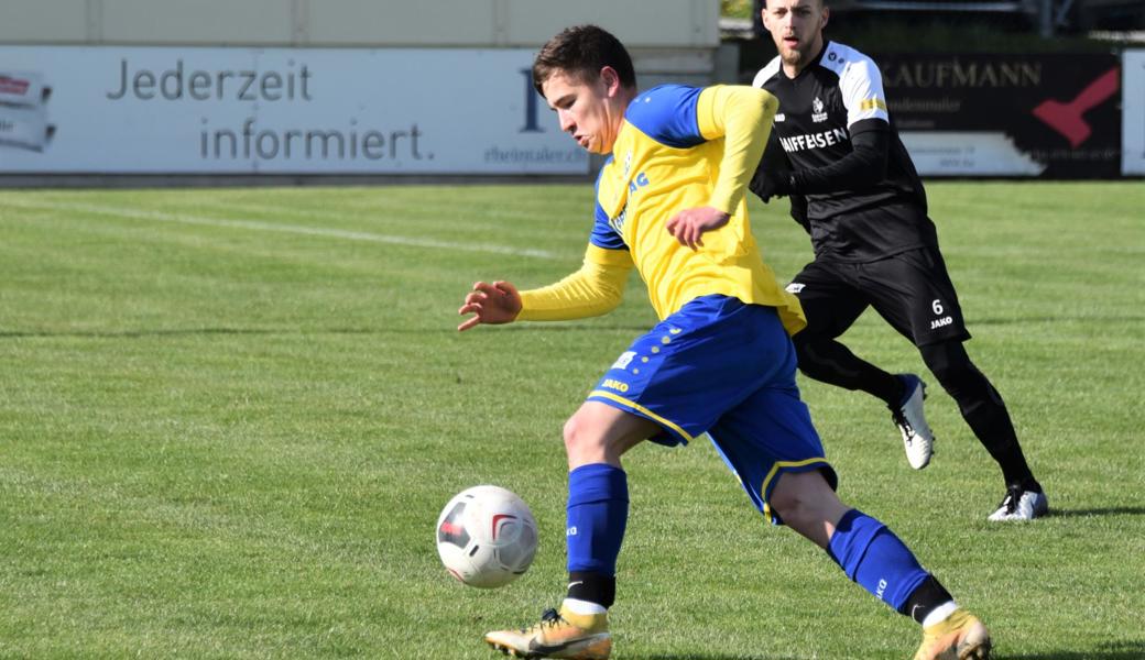 Der FC Au-Berneck und Tobias Dierauer sind in Form.