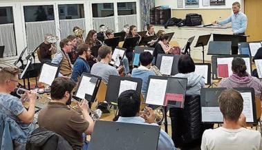 Musikverein probt für  den Unterhaltungsabend