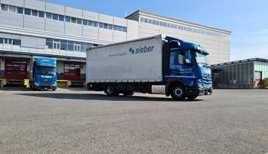 LKW-Fahrer haben viel Arbeit