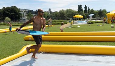 «Skimboard-Tour» macht Halt in St. Margrethen