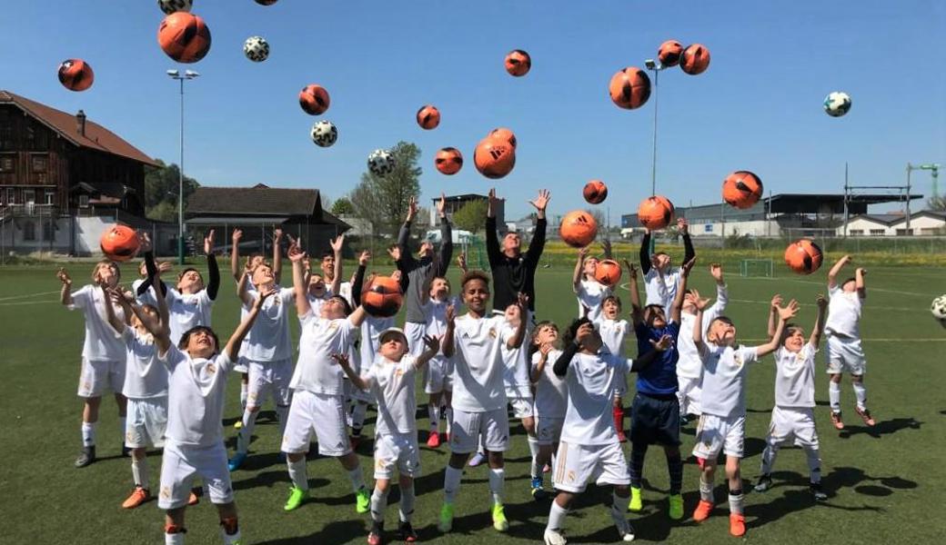 Die 30 Kids waren in den Trainings hochmotiviert.