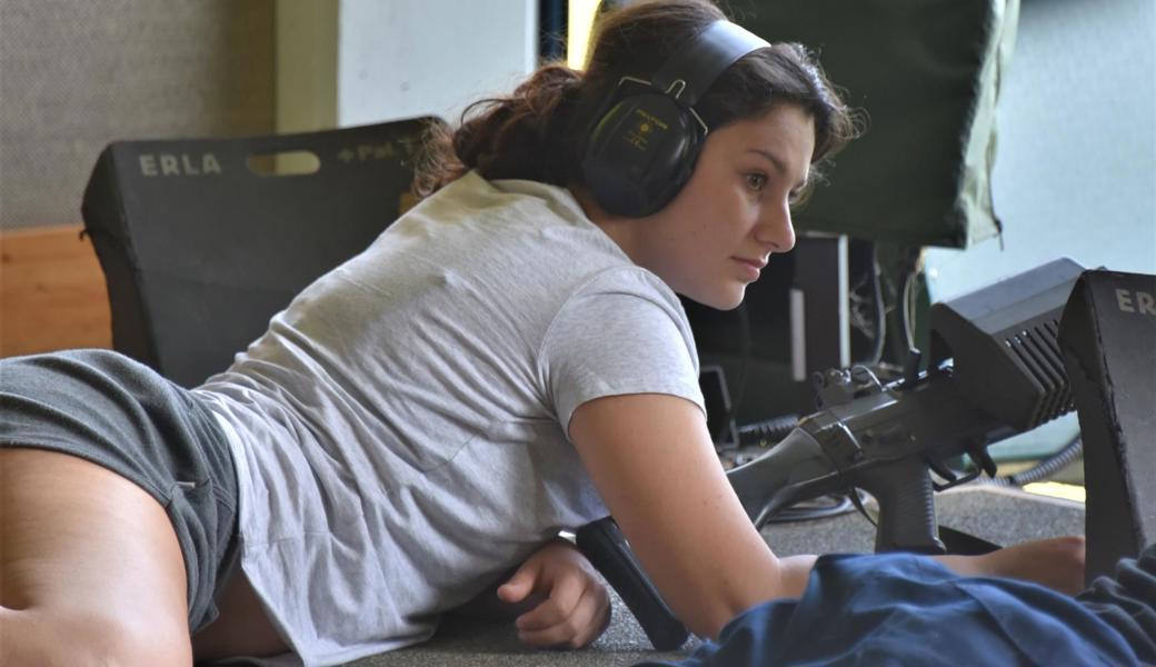 32 Frauen nahmen am Feldschiessen 300 m Gewehr in Oberriet teil.