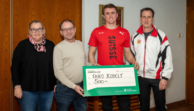 RDC unterstützt Nachwuchsathlet Fabio Kobelt