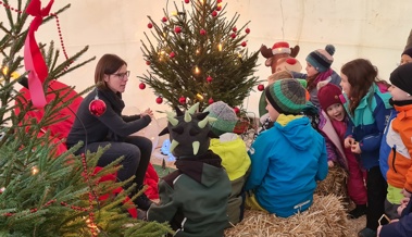 Ponyreiten, Märlizelt und der Samichlaus kommt zu Besuch