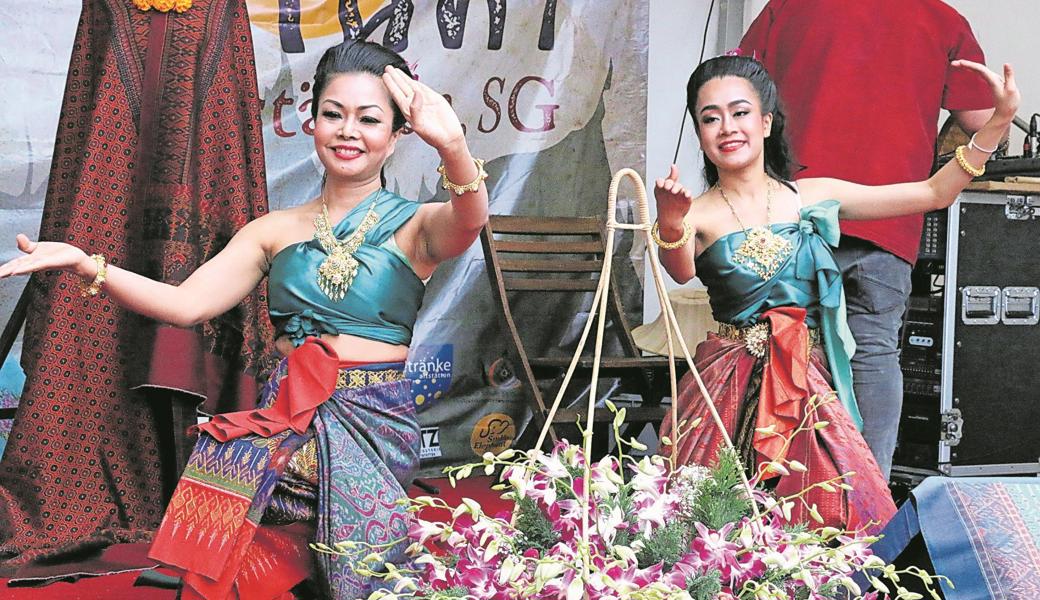 Beim dreitägigen Thai-Festival wurde es in Altstätten exotisch. Mehr Bilder vom Thai-Festival können Sie sehen, wenn Sie die App Xtend herunterladen und das Bild scannen.