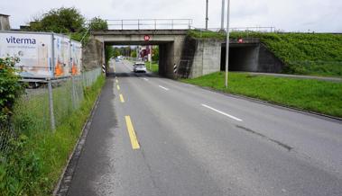 SBB saniert Bahnunterführung Buriet: Strasse wird im Frühling zeitweise gesperrt