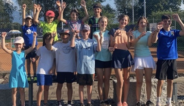 Tennisclub führte Junioren-Clubmeisterschaften durch