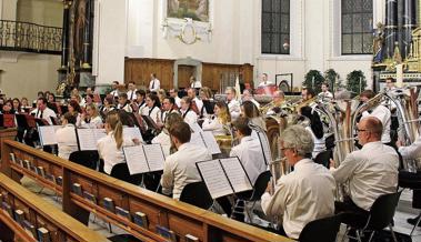 Stadtmusik lud zum Kirchenkonzert ein 