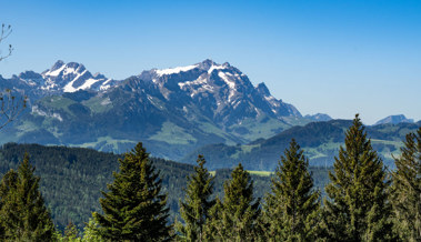 Von Gais über den Sommersberg ins Tal hinunter