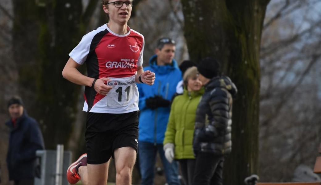 ...und Fabian Benz aus Berneck. Alle drei liefen in dieser Saison schon dreimal in die Top 4. Nüesch siegte dreimal, Schmauder einmal.