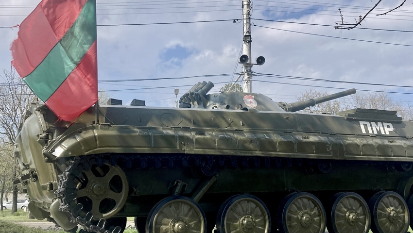 Tiraspol liegt in Transnistrien, einem Gebiet Moldawiens, das Anspruch auf politische Unabhängigkeit erhebt und von Russland unterstützt wird.