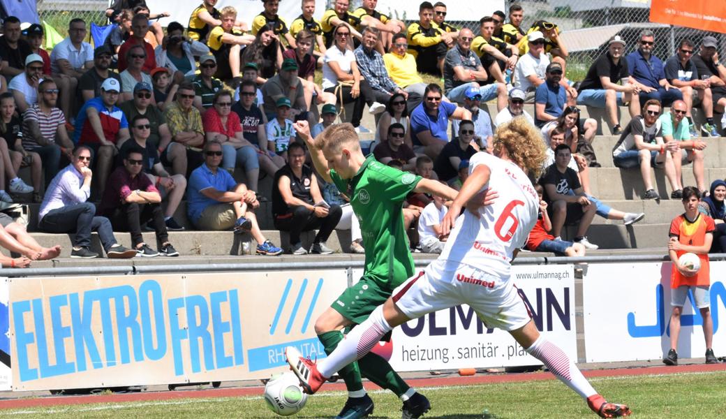 An ein U19-Fussballturnier mit Zuschauern ist zurzeit nicht zu denken.