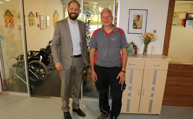 Daniel Hutter leitet die Technischen Dienste seit zehn Jahren