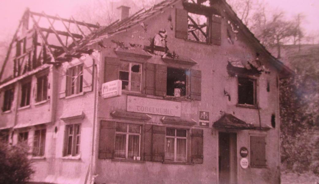 Vor 50 Jahren brannte das tiefstgelegene Restaurant im Appenzellerland. 