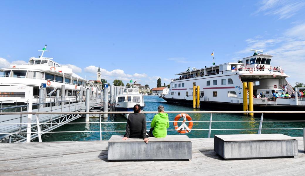 Bald werden die Schiffe auf dem Bodensee wieder regulär verkehren.