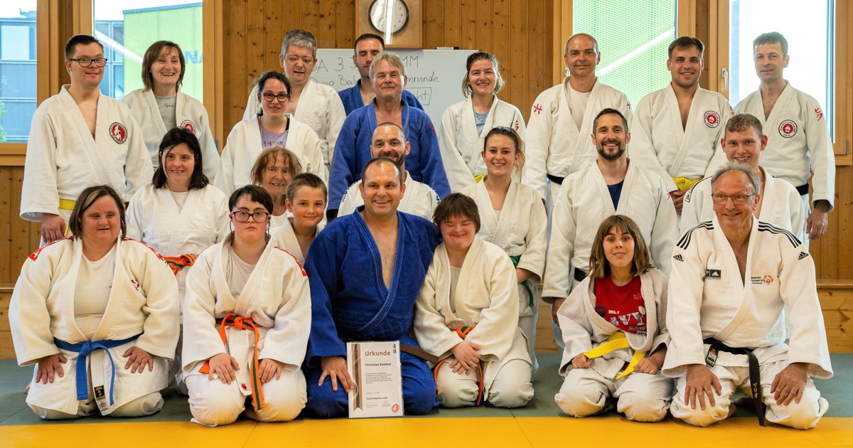Training zeigt Judo geht auch mit einer Beeinträchtigung gut Der