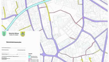 Digitaler Strassen- und Wanderwegplan