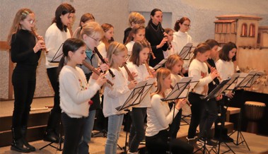 Talente der Musikschule verzauberten die Gäste mit Weihnachtsmelodien