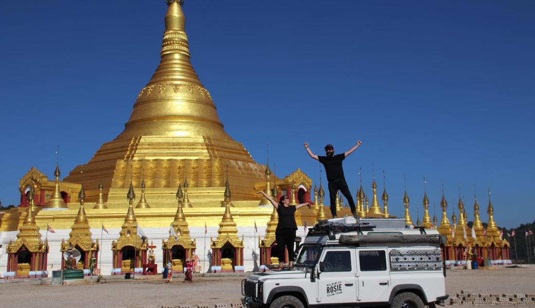 Anja Hasler und Marco Spirig reisten über die Türkei in den Iran, weiter durch Pakistan nach Indien. Die Weltreise führte sie über Nepal, Myanmar und Thailand nach Laos, wo sie wegen des Coronavirus strandeten.