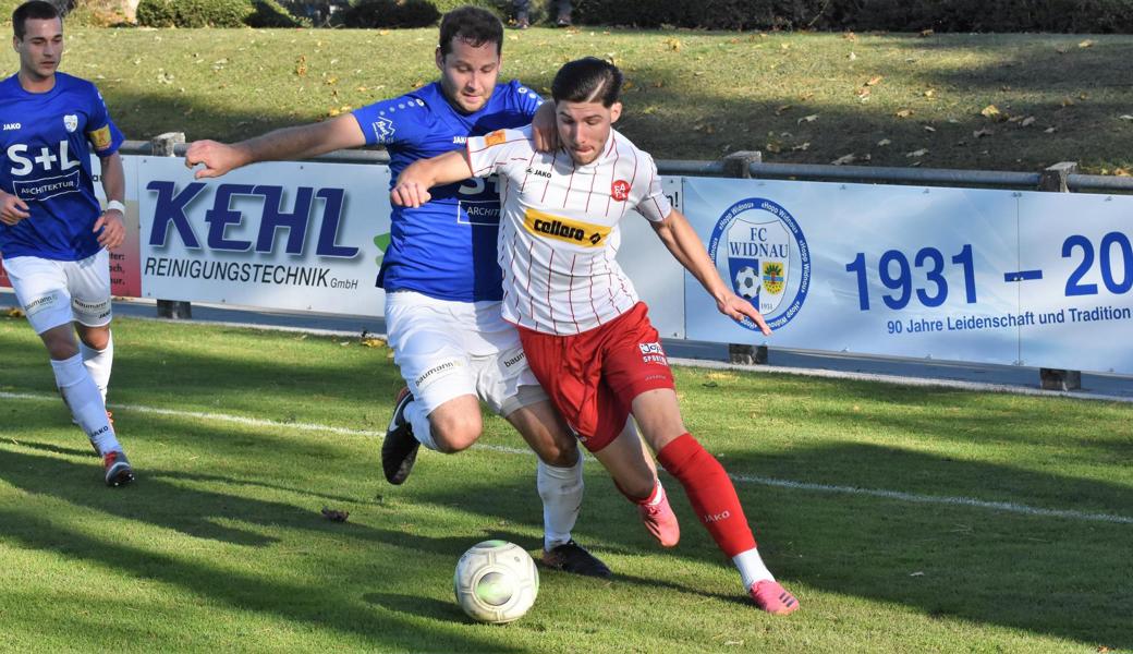 Der FC Widnau hatte seine bisherigen Gegner im Griff.