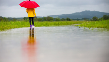 Der Regen?  Bleibt! Das Wetter lässt derzeit keine Freude aufkommen