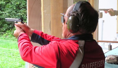 Schützen-Veteranen liefern sich einen harten Wettkampf