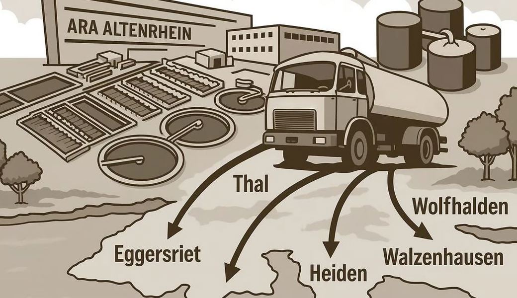 Pikante Details: PFAS-verseuchter Klärschlamm landete auch im Appenzellerland