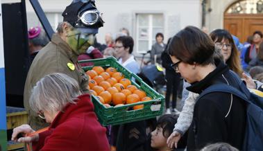 Der Tag, an dem alle eine Orange möchten